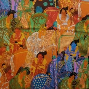 Vintage Japanese fabric medium weight